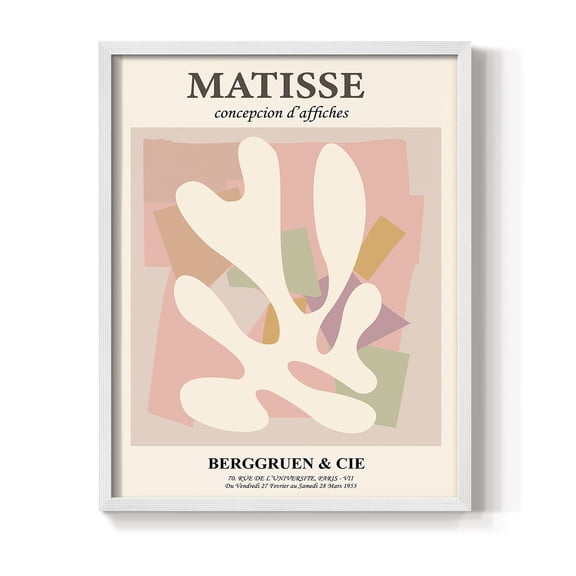Matisse LV Framed Print - Solid Wood