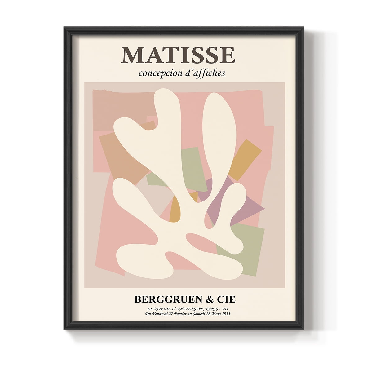 Matisse LV Framed Print - Solid Wood