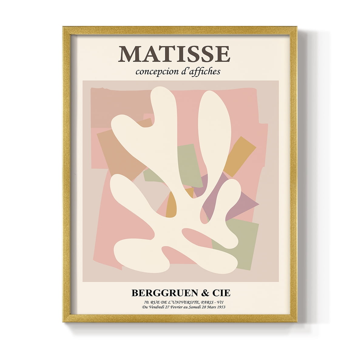 Matisse LV Framed Print - Solid Wood
