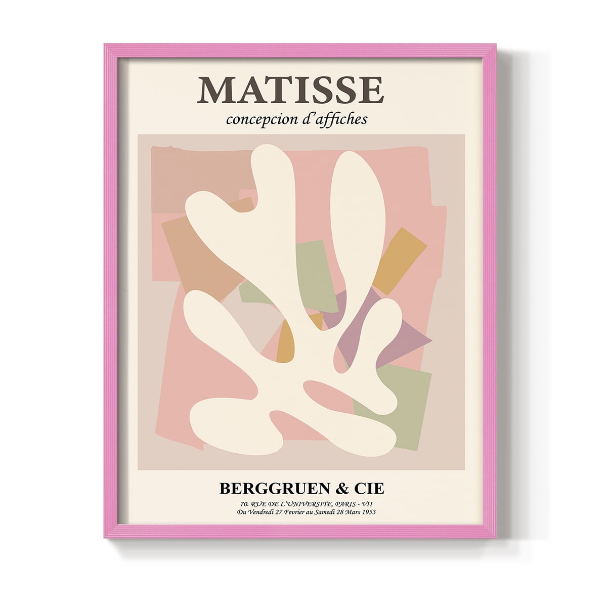 Matisse LV Framed Print - Solid Wood