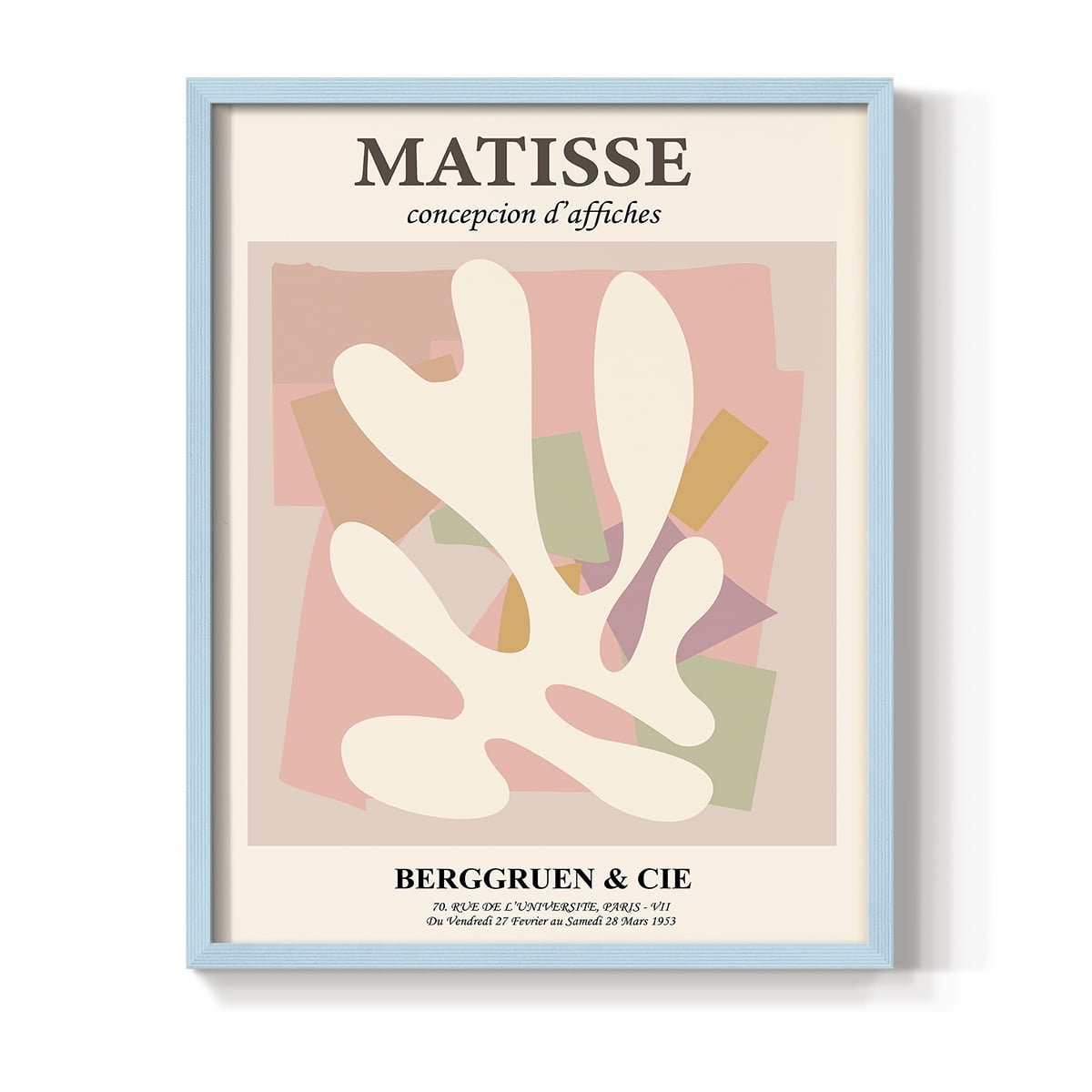 Matisse LV Framed Print - Solid Wood