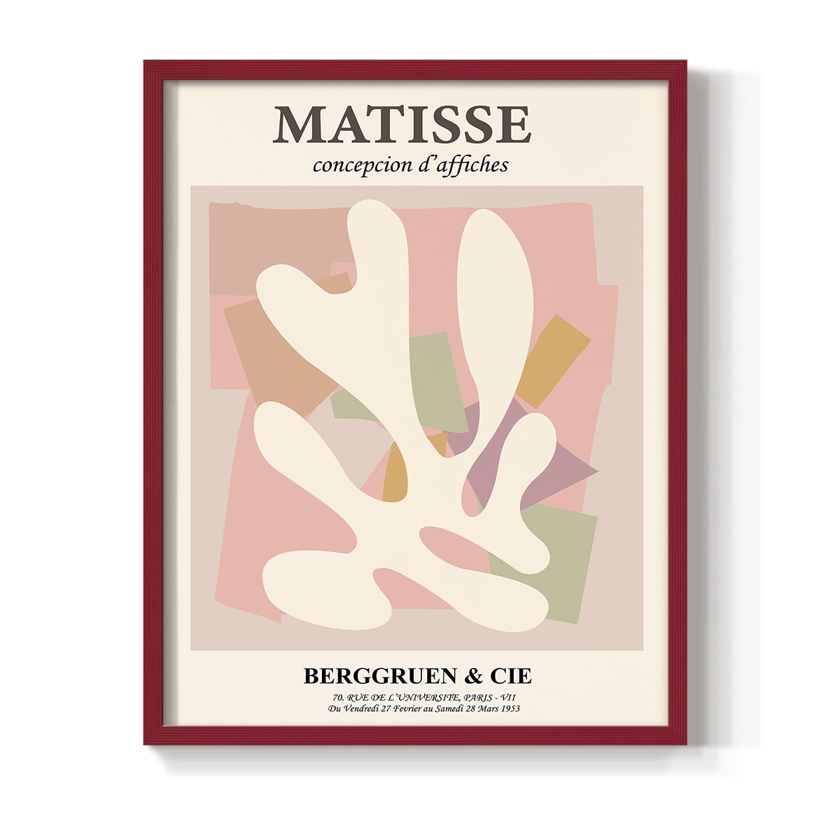 Matisse LV Framed Print - Solid Wood