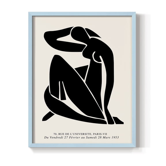 Matisse LVI Framed Print - Solid Wood