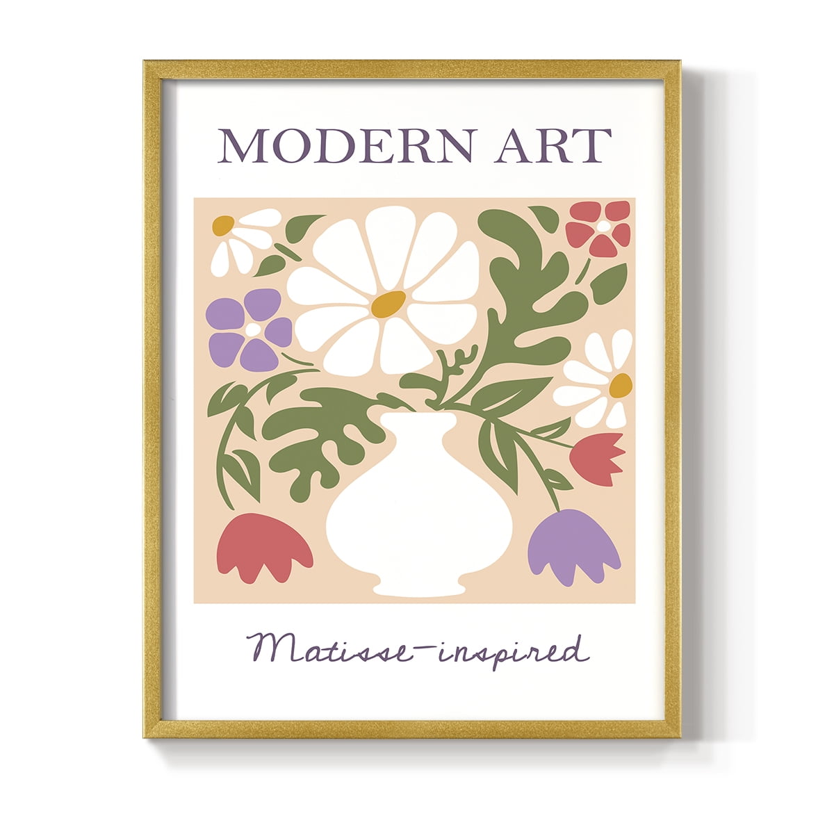 Matisse LXI Framed Print - Solid Wood