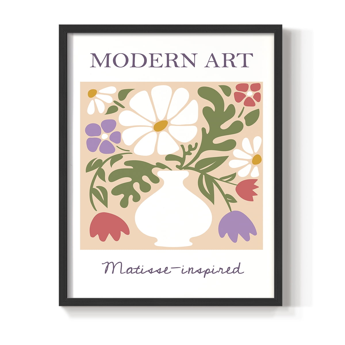 Matisse LXI Framed Print - Solid Wood