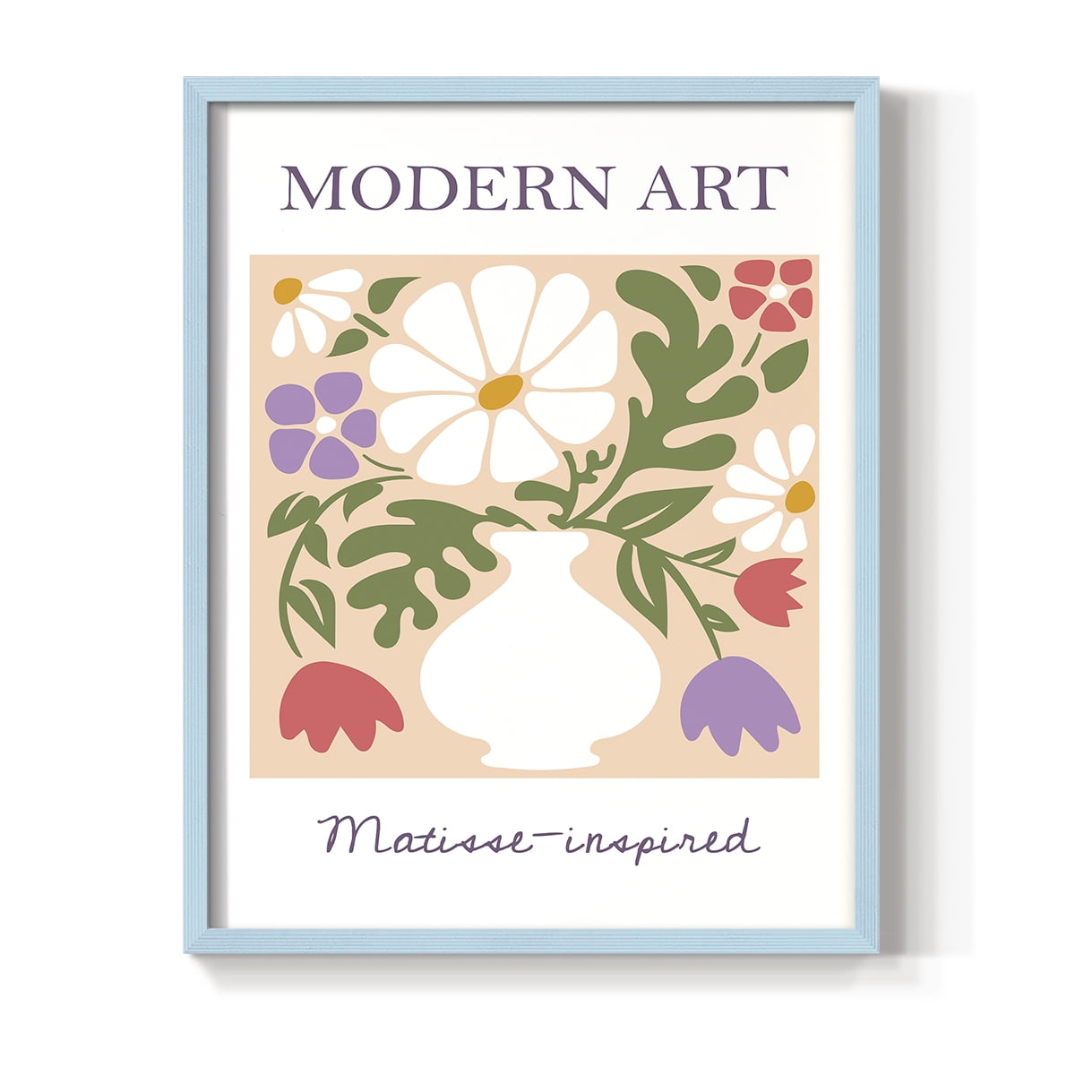 Matisse LXI Framed Print - Solid Wood