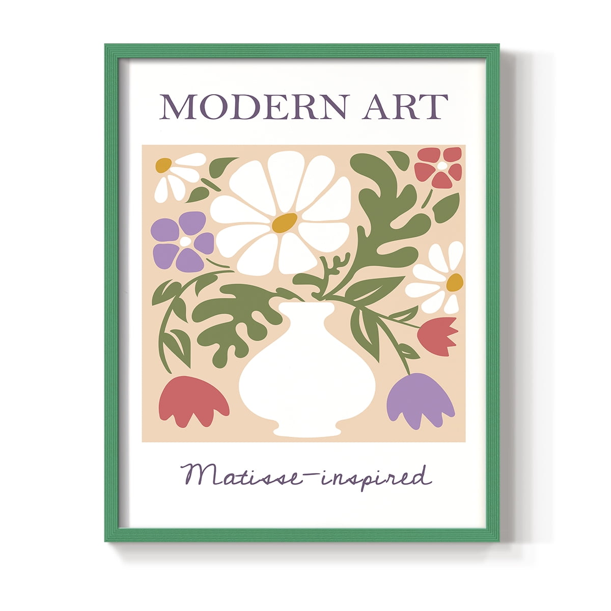 Matisse LXI Framed Print - Solid Wood