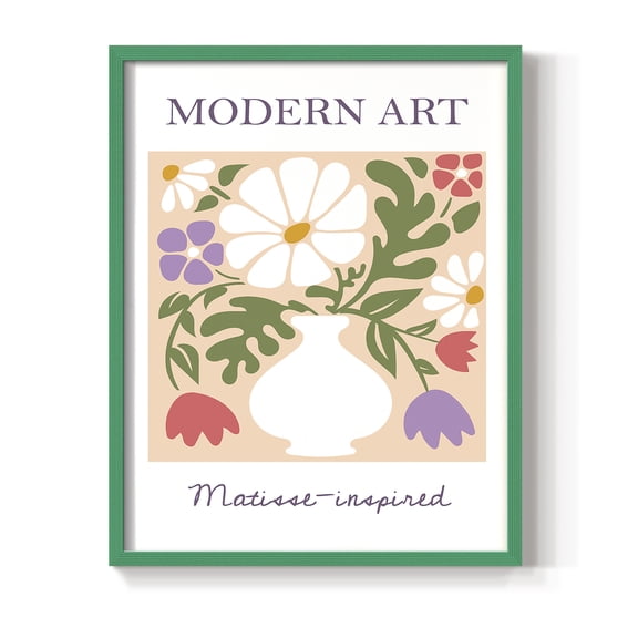 Matisse LXI Framed Print - Solid Wood
