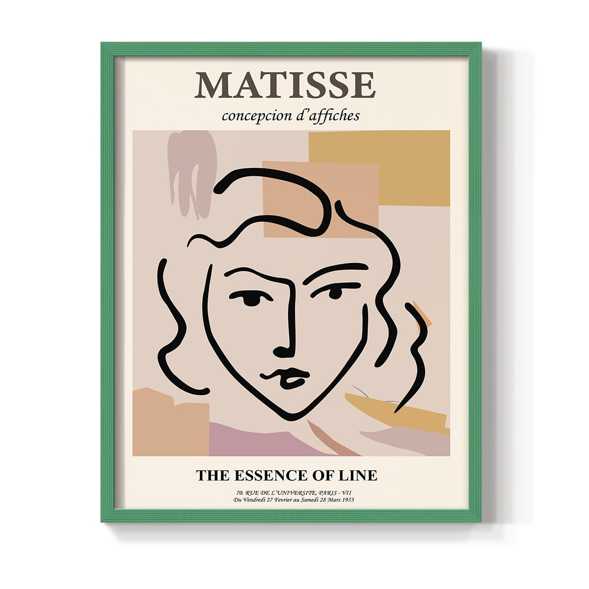 Matisse LXII Framed Print - Solid Wood