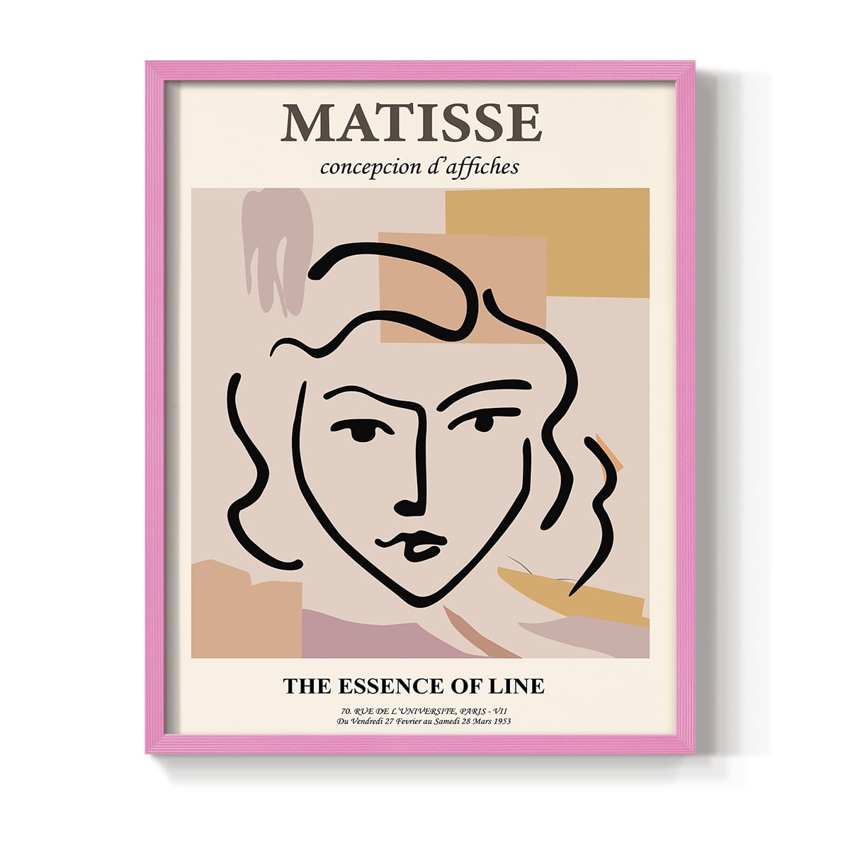 Matisse LXII Framed Print - Solid Wood