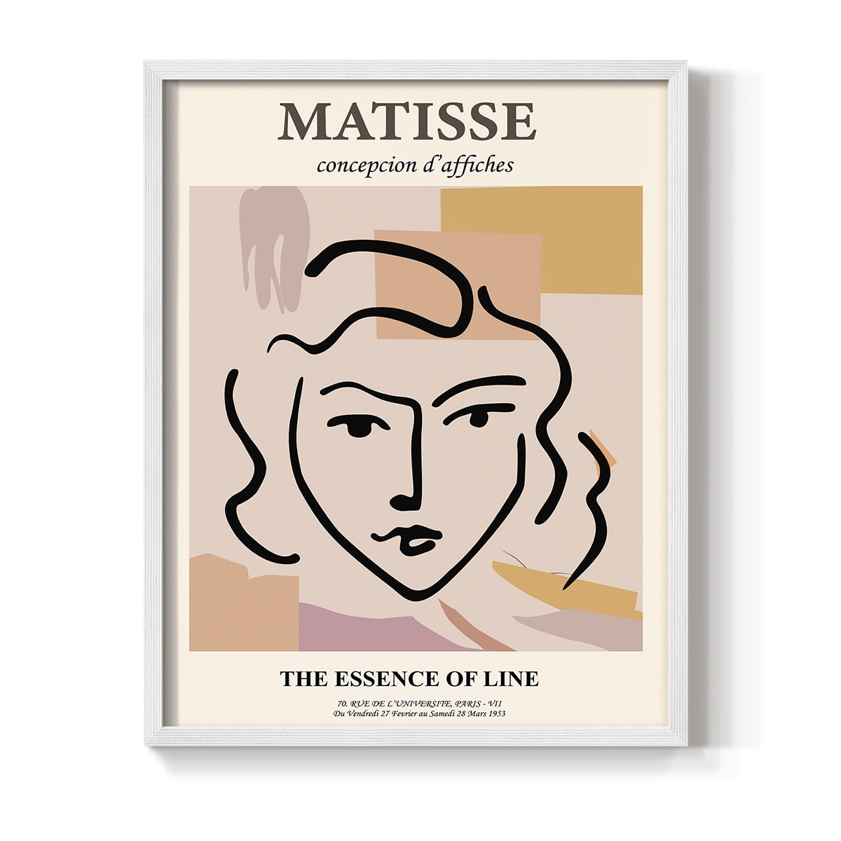 Matisse LXII Framed Print - Solid Wood