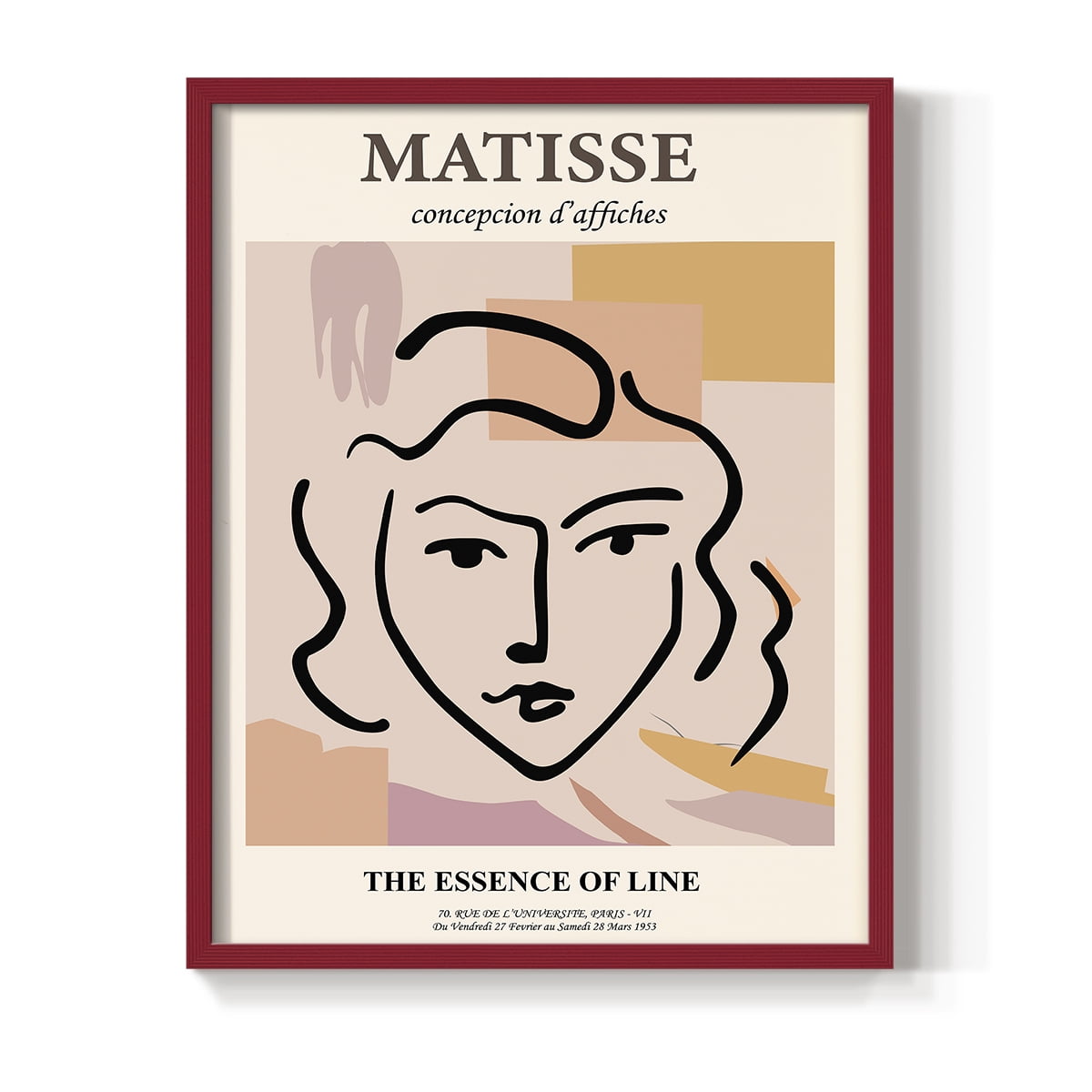 Matisse LXII Framed Print - Solid Wood