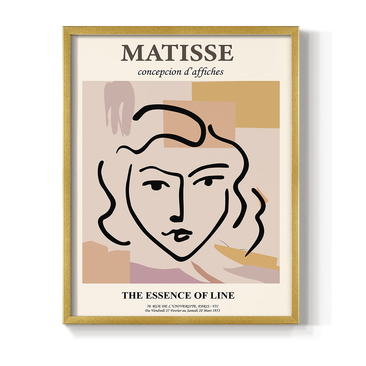 Matisse LXII Framed Print - Solid Wood
