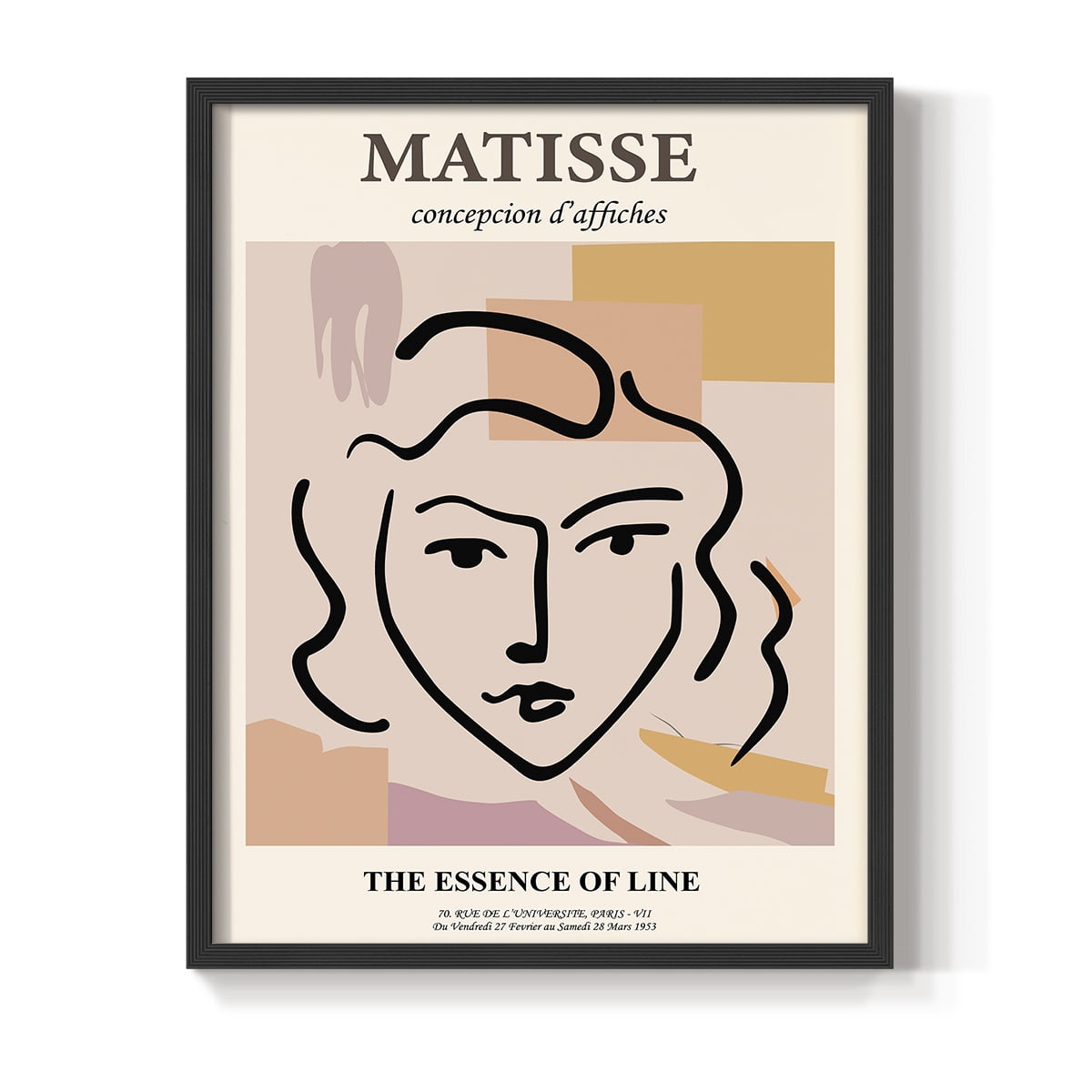 Matisse LXII Framed Print - Solid Wood