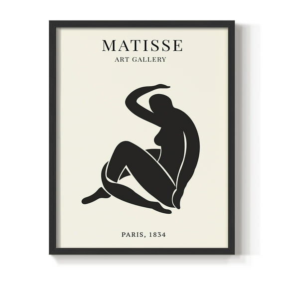 Matisse LXV Framed Print - Solid Wood