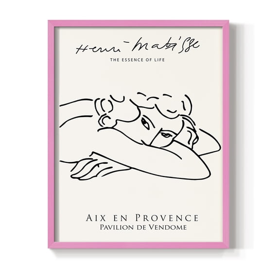 Matisse LXVI Framed Print - Solid Wood