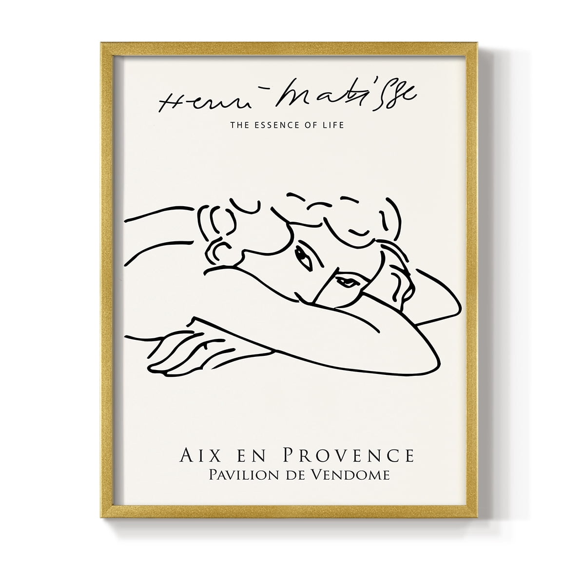 Matisse LXVI Framed Print - Solid Wood