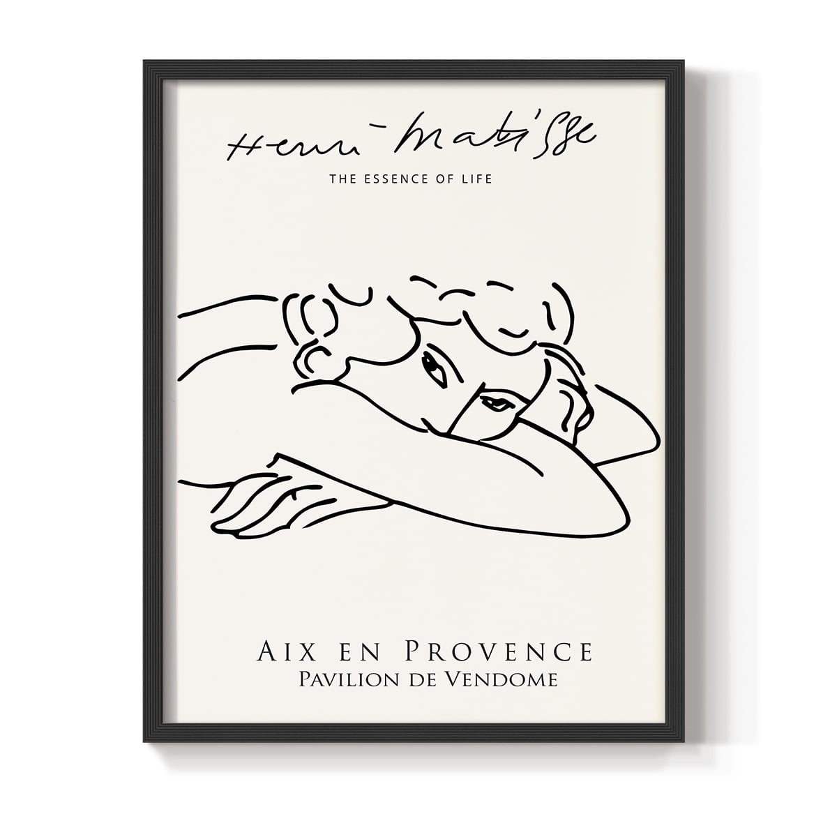Matisse LXVI Framed Print - Solid Wood