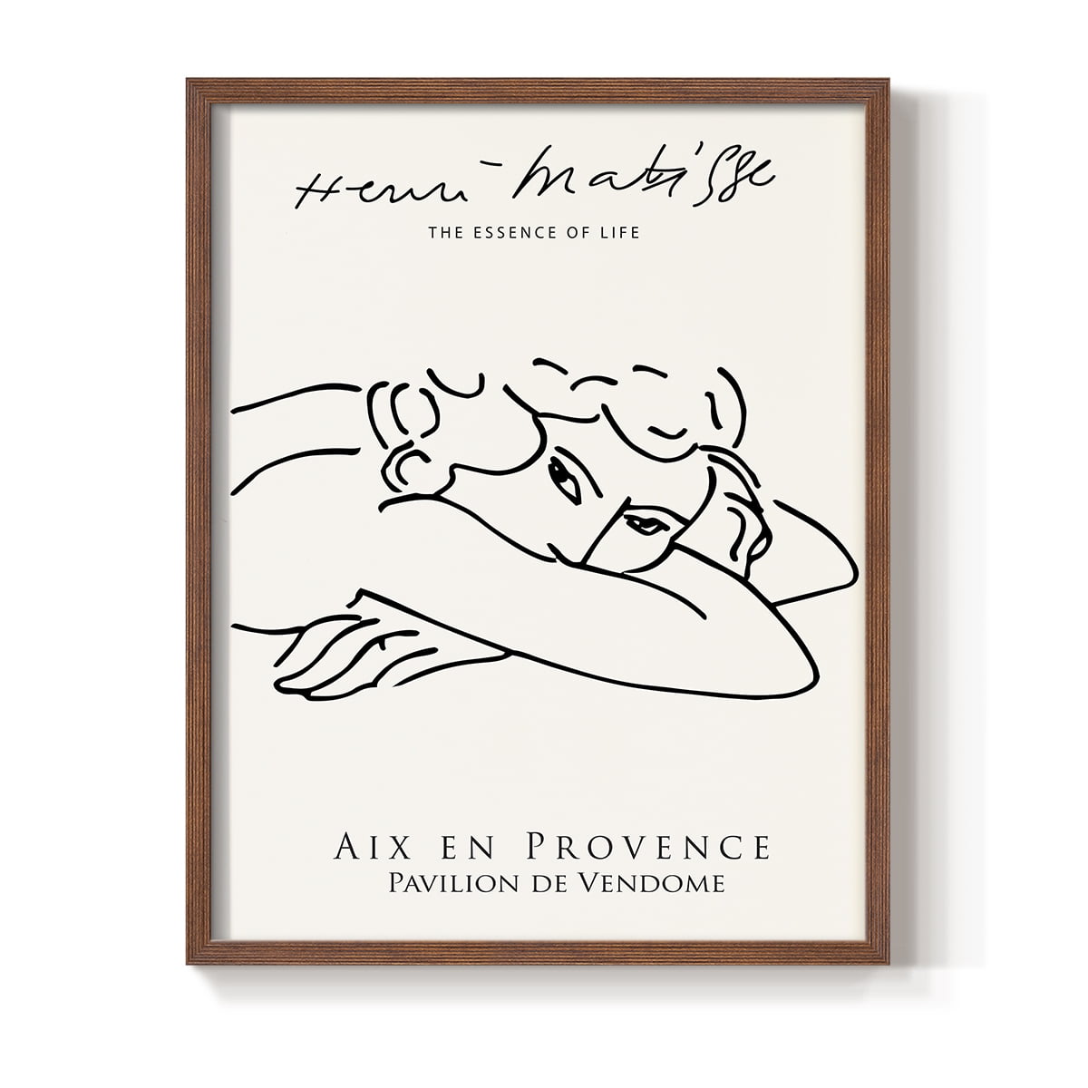Matisse LXVI Framed Print - Solid Wood
