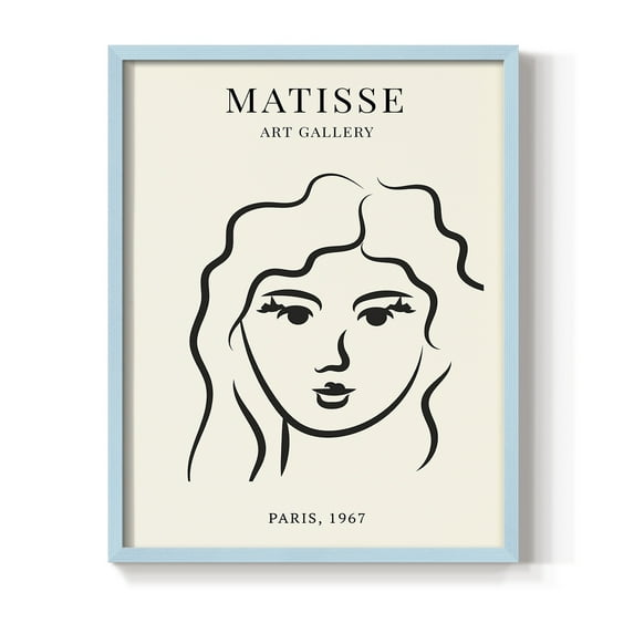 Matisse LXX Framed Print - Solid Wood