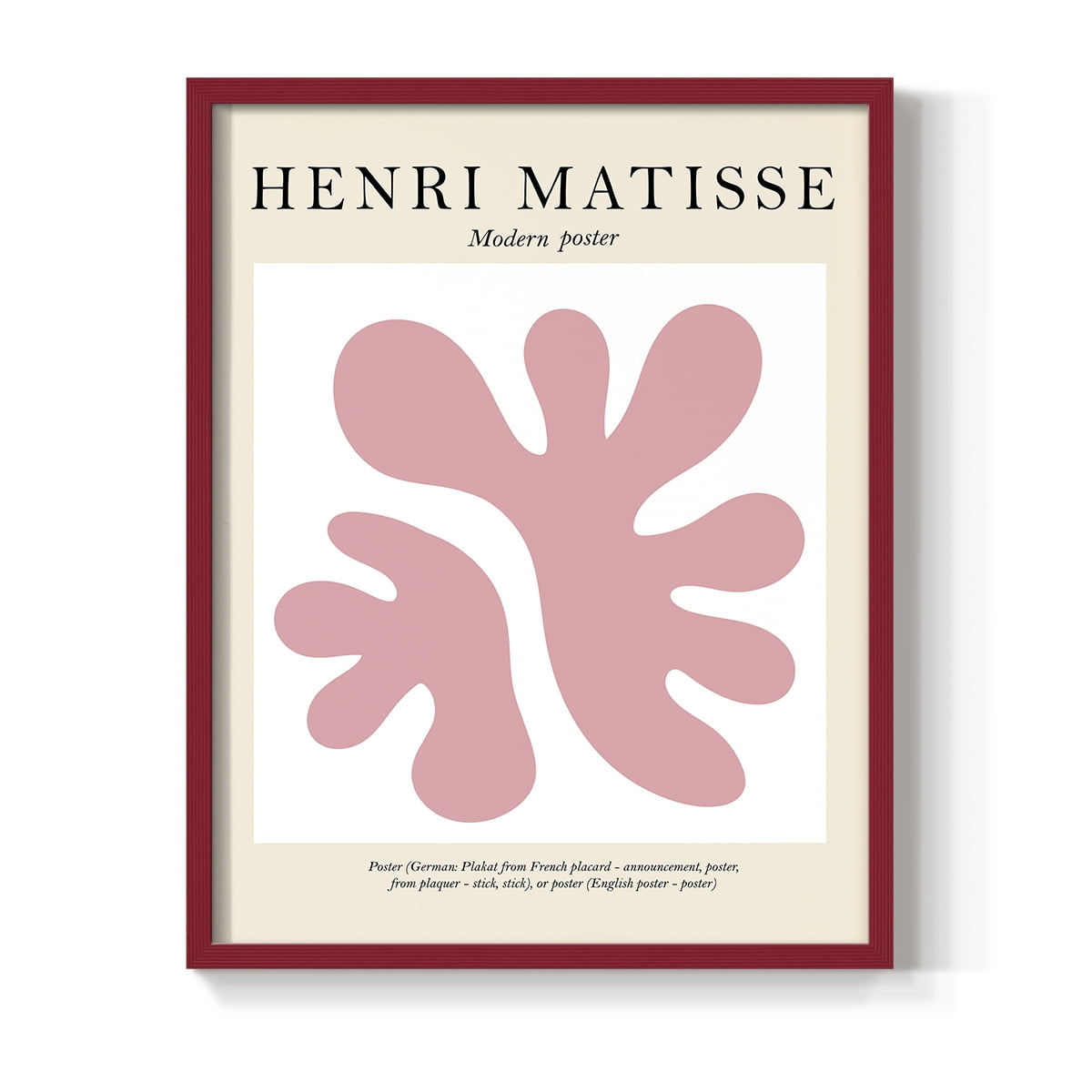 Matisse LXXII Framed Print - Solid Wood