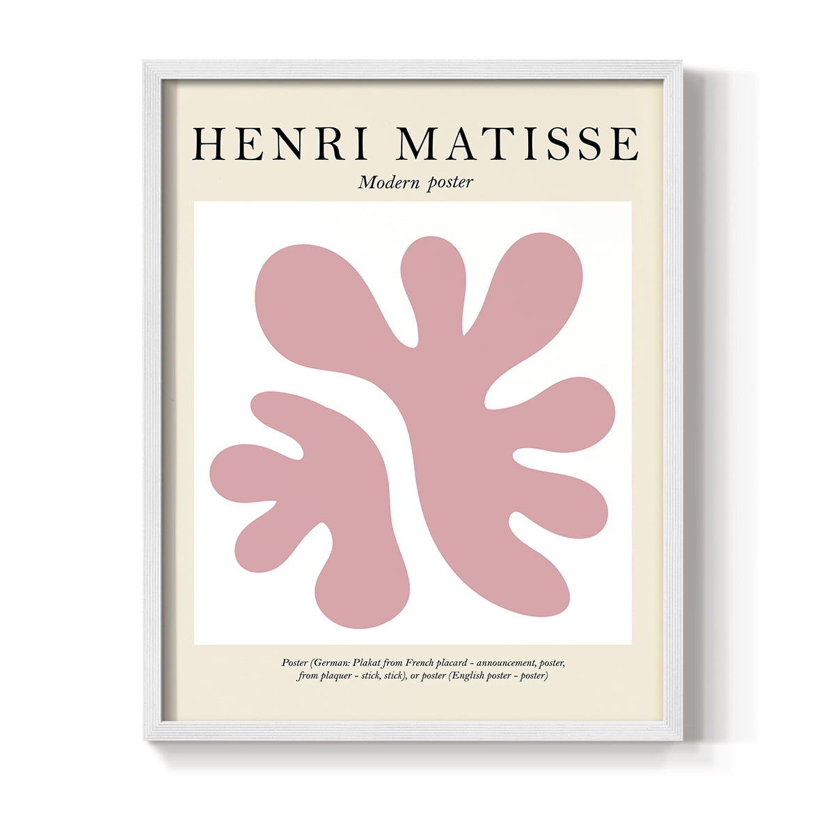 Matisse LXXII Framed Print - Solid Wood