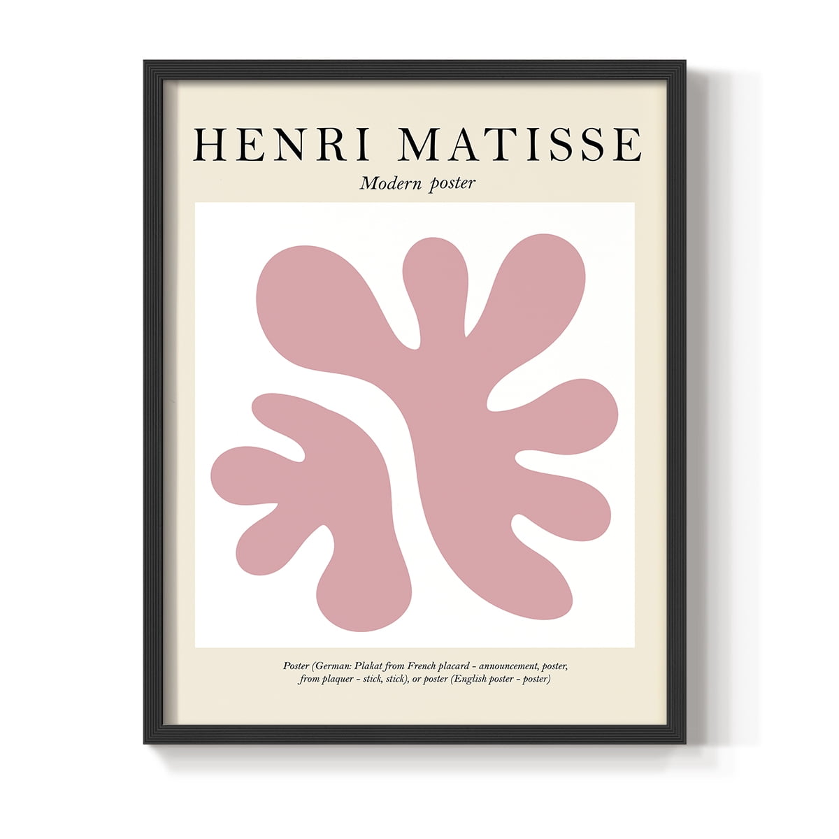Matisse LXXII Framed Print - Solid Wood