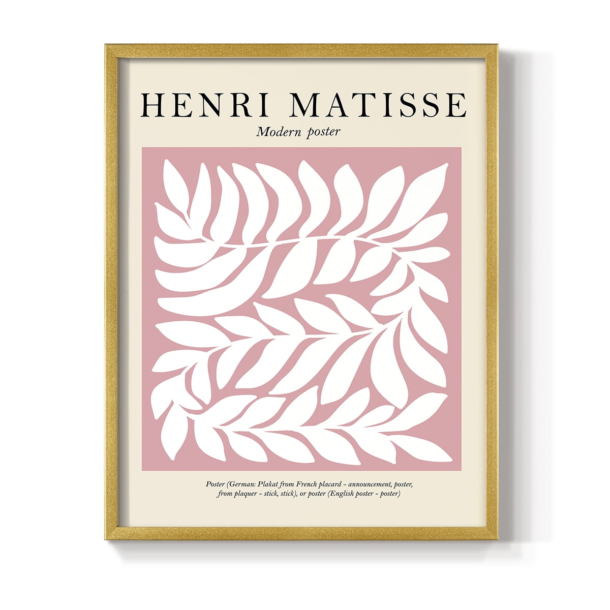Matisse LXXIV Framed Print - Solid Wood