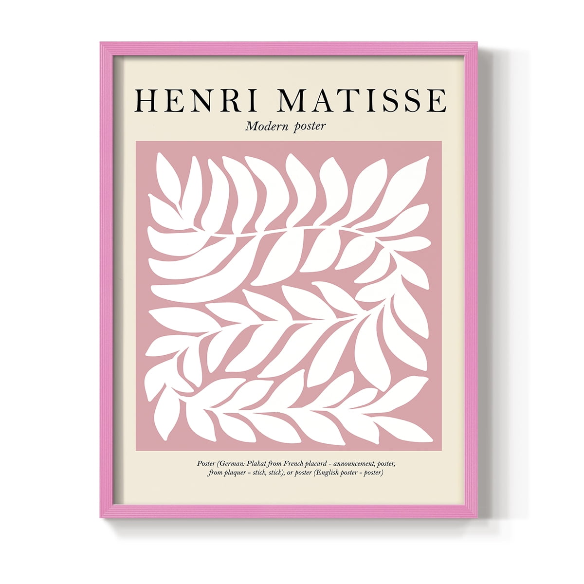 Matisse LXXIV Framed Print - Solid Wood