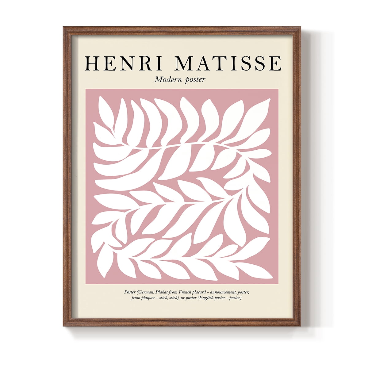 Matisse LXXIV Framed Print - Solid Wood