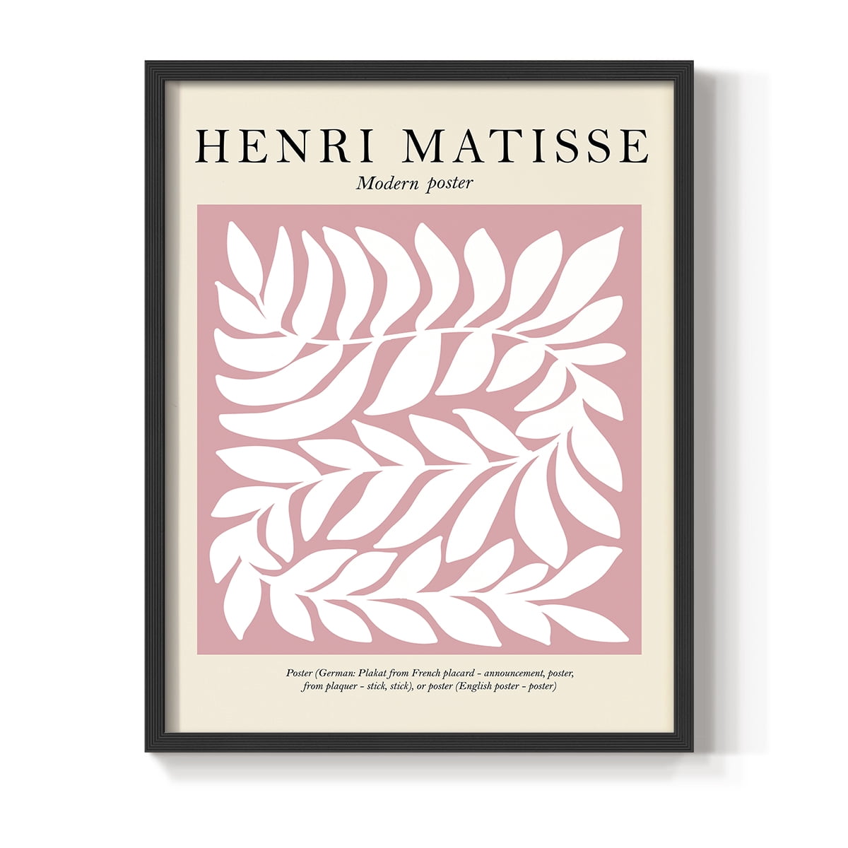 Matisse LXXIV Framed Print - Solid Wood
