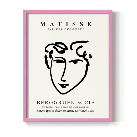 Matisse LXXVI Framed Print - Solid Wood