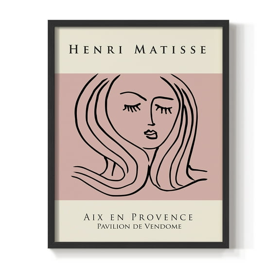 Matisse LXXVIII Framed Print - Solid Wood