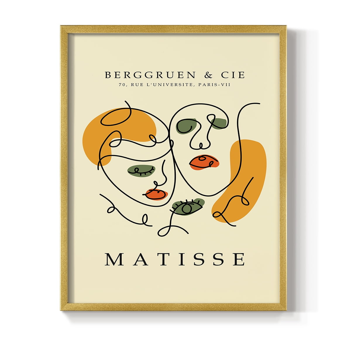 Matisse LXXX Framed Print - Solid Wood