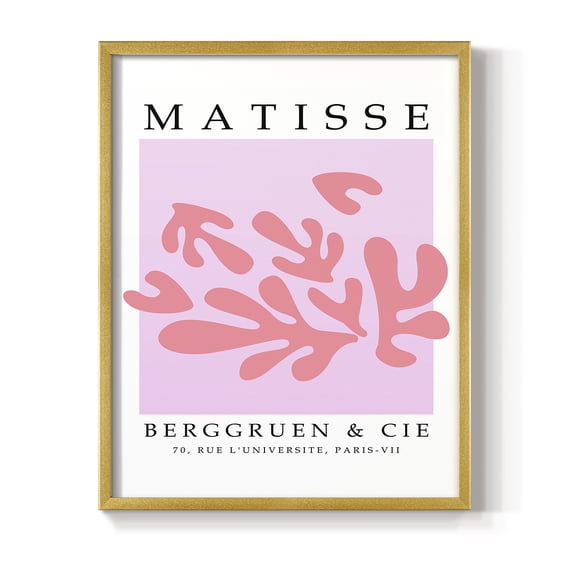 Matisse LXXXI Framed Print - Solid Wood