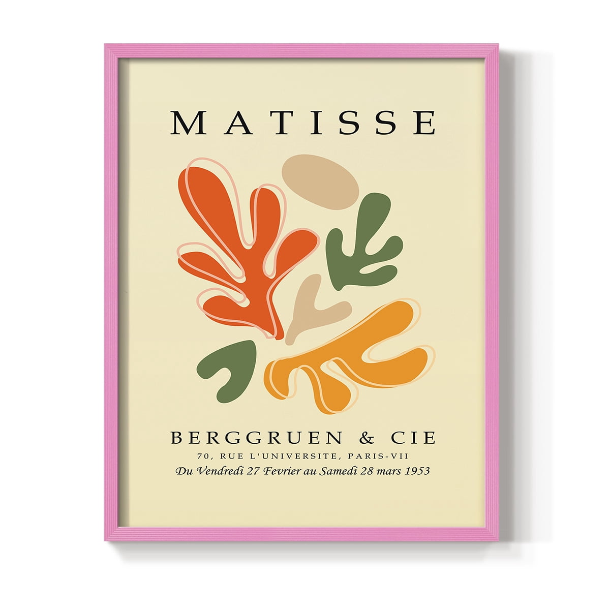 Matisse LXXXII Framed Print - Solid Wood
