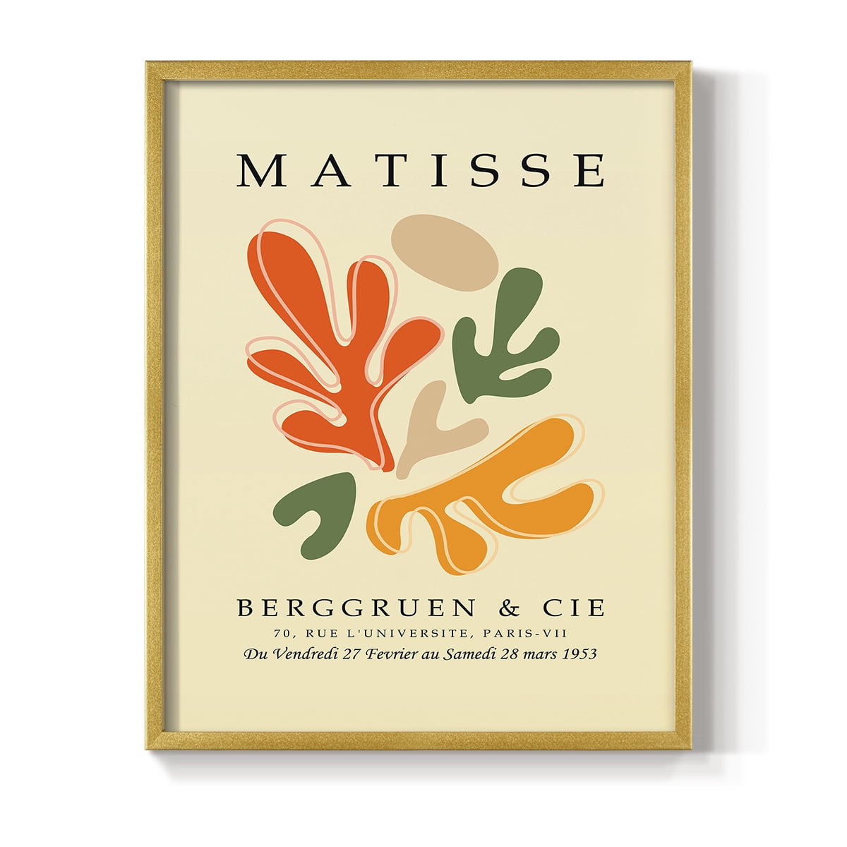 Matisse LXXXII Framed Print - Solid Wood