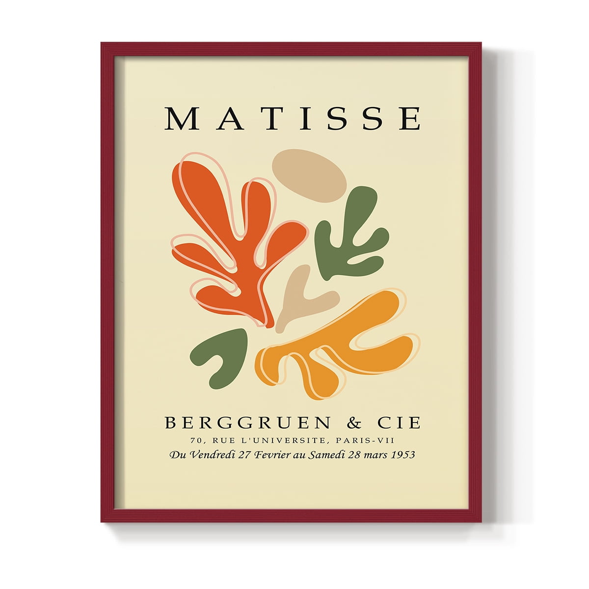 Matisse LXXXII Framed Print - Solid Wood
