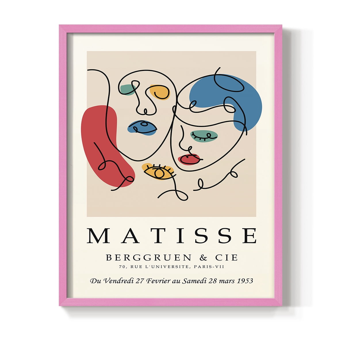 Matisse LXXXIII Framed Print - Solid Wood