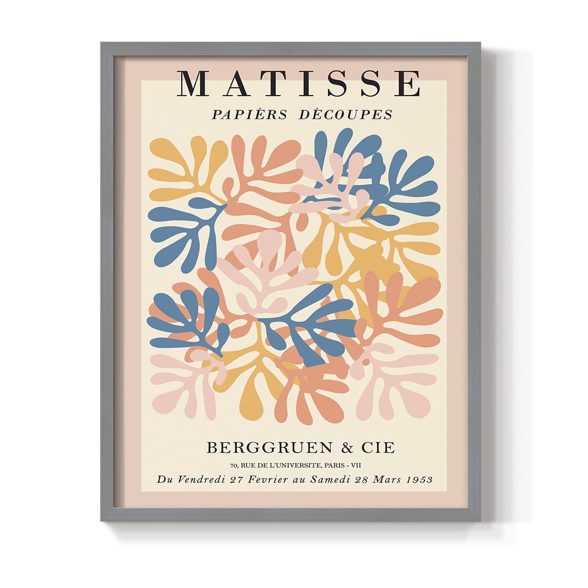 Matisse LXXXV Framed Print - Solid Wood