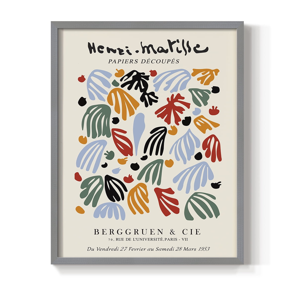 Matisse LXXXVII Framed Print - Solid Wood