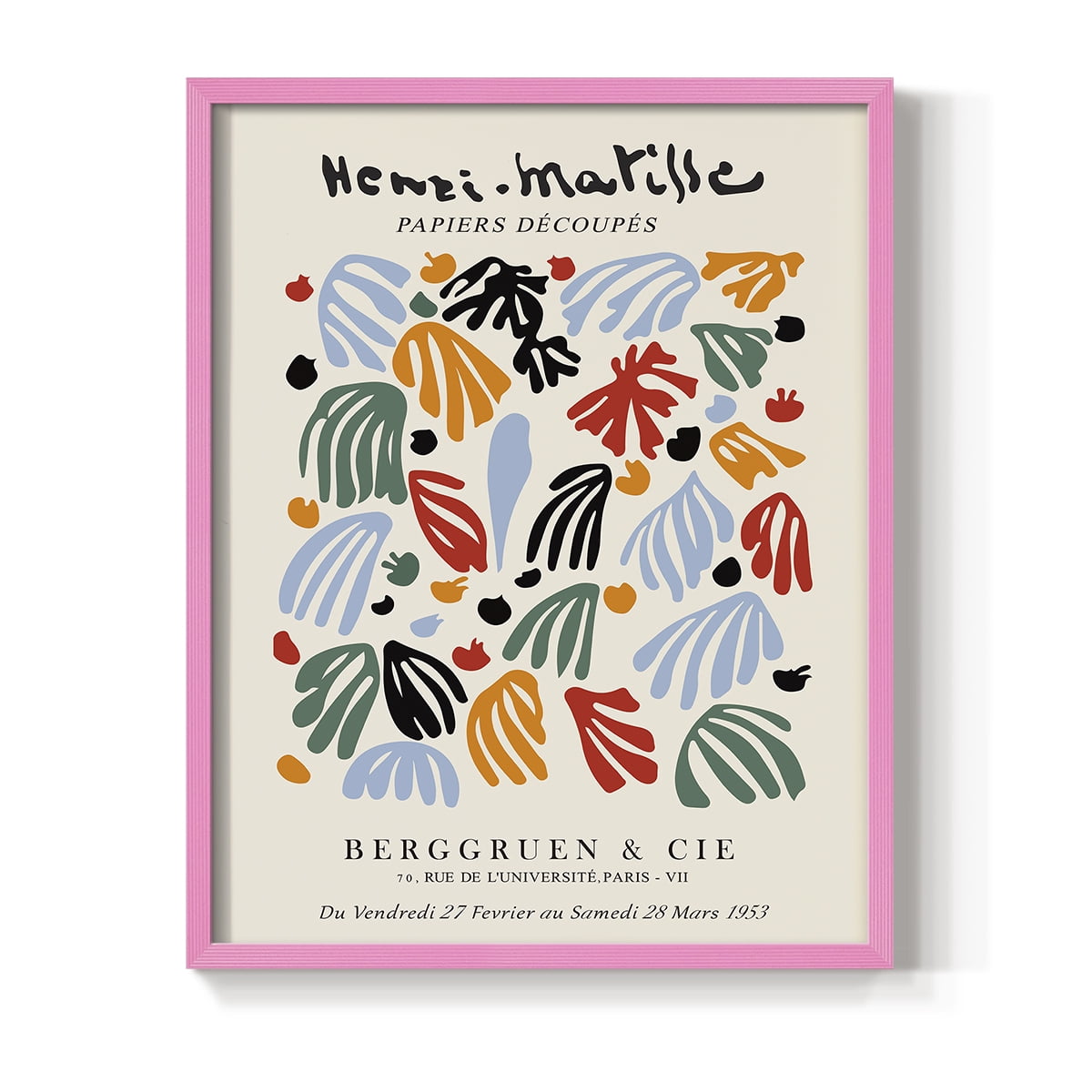 Matisse LXXXVII Framed Print - Solid Wood