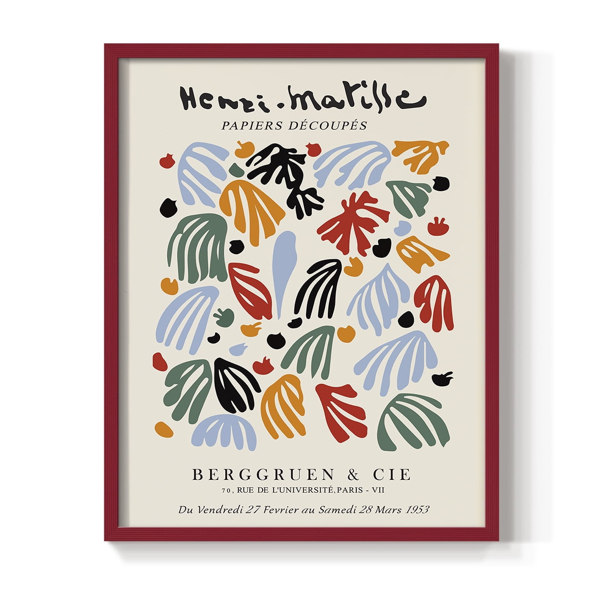 Matisse LXXXVII Framed Print - Solid Wood