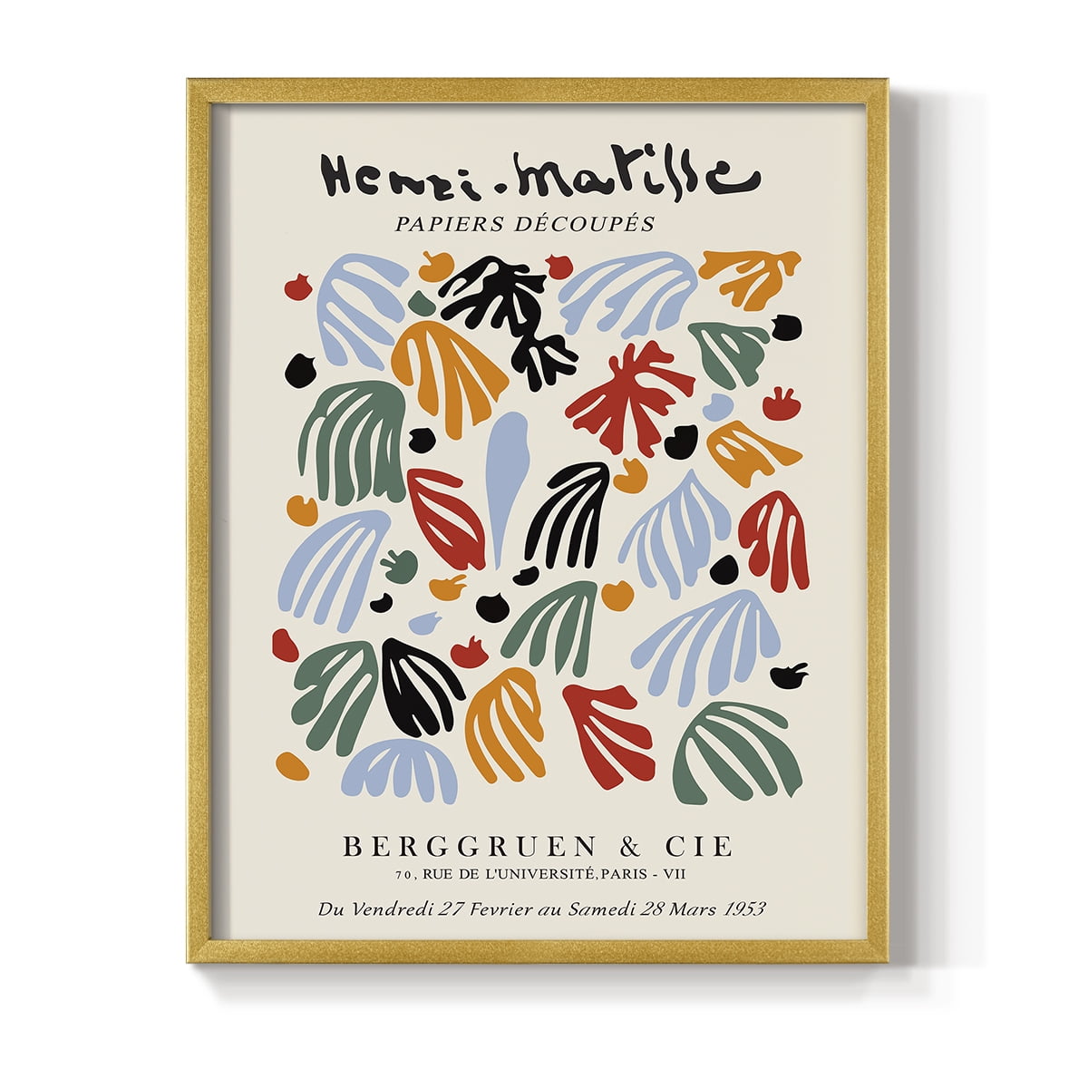 Matisse LXXXVII Framed Print - Solid Wood