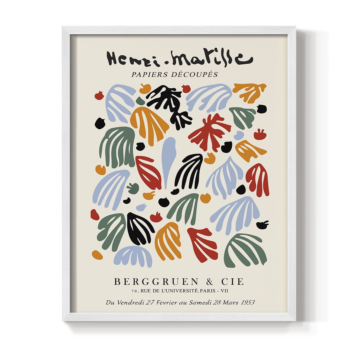 Matisse LXXXVII Framed Print - Solid Wood