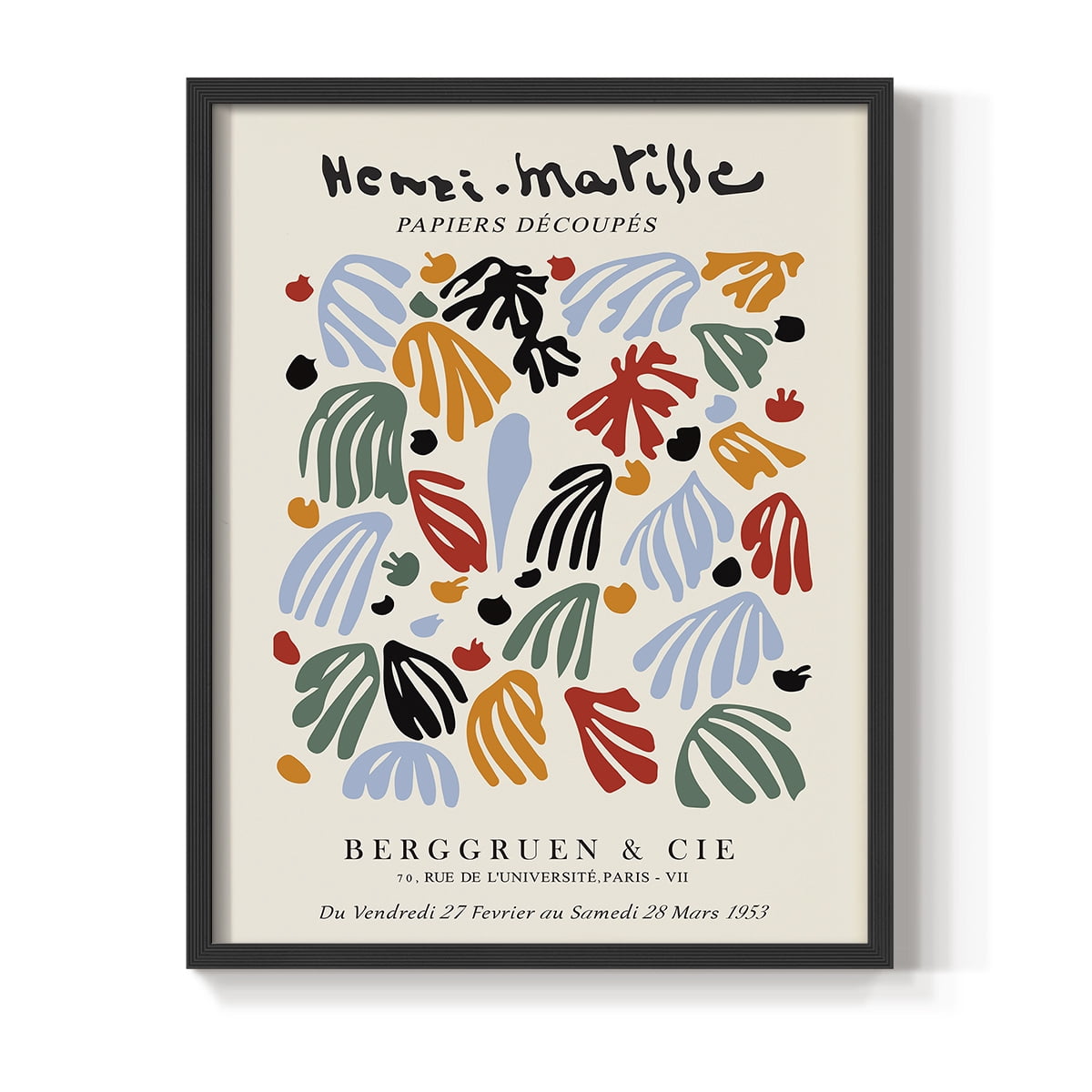 Matisse LXXXVII Framed Print - Solid Wood