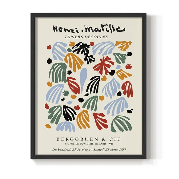 Matisse LXXXVII Framed Print - Solid Wood