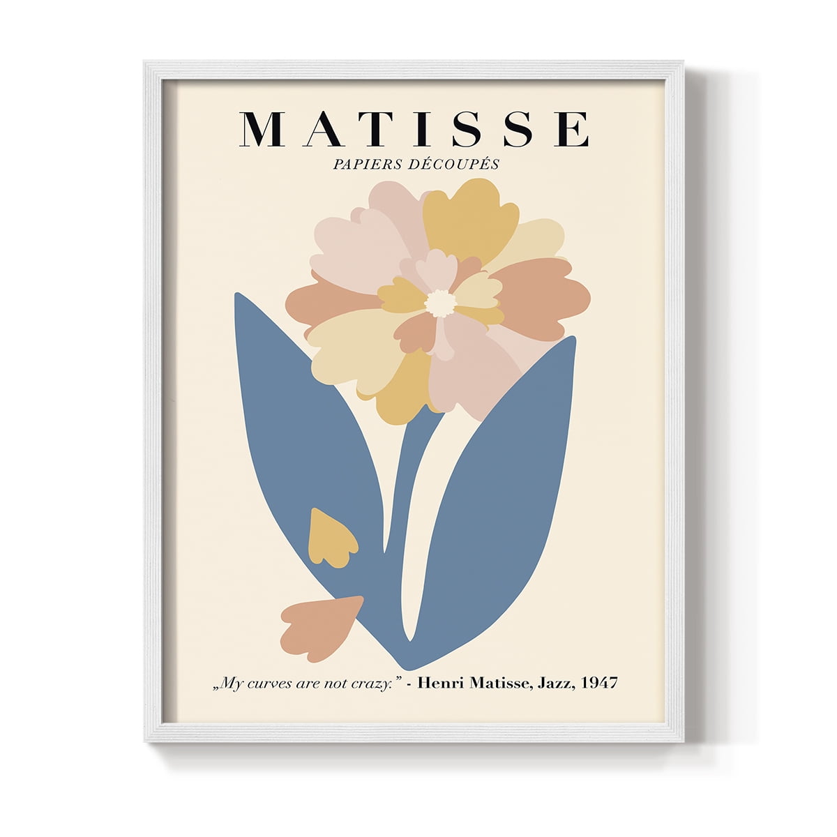 Matisse LXXXVIII Framed Print - Solid Wood