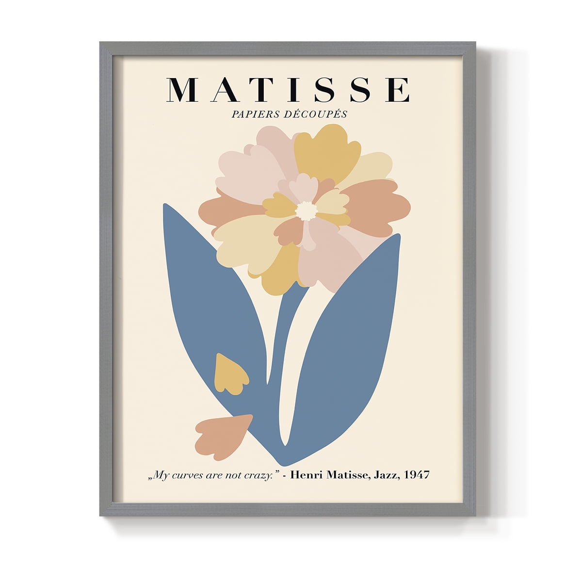 Matisse LXXXVIII Framed Print - Solid Wood