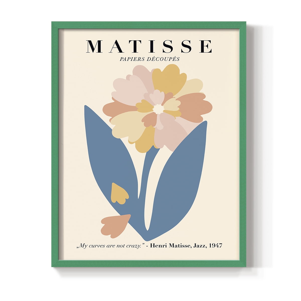 Matisse LXXXVIII Framed Print - Solid Wood